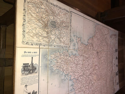 CARTE  ROUTIERE  DE  FRANCE.