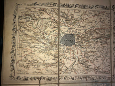 CARTE  ROUTIERE  DE  FRANCE.