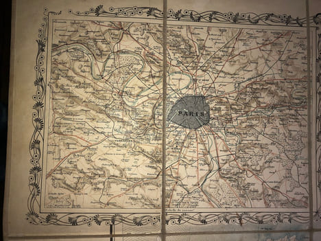 CARTE  ROUTIERE  DE  FRANCE.. DION - BOUTON .
