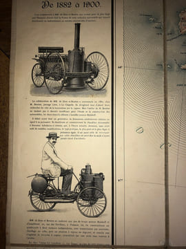 CARTE  ROUTIERE  DE  FRANCE.. DION - BOUTON .