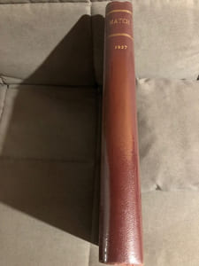 MATCH  L' INTRAN . 1926- 1927. TETE DE COLLECTION. 