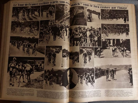 MATCH L' INTRAN . 1926- 1927. TETE DE COLLECTION. . MATCH L' INTRAN . Le plus grand hebdomadaire sportif.