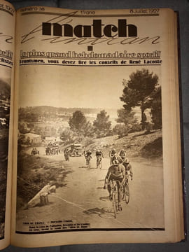 MATCH L' INTRAN . 1926- 1927. TETE DE COLLECTION. . MATCH L' INTRAN . Le plus grand hebdomadaire sportif.