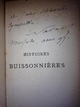 HISTOIRES BUISSONNIERES. . NADAR ( Félix Tournachon )