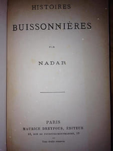 HISTOIRES BUISSONNIERES. 
