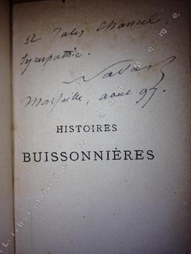 HISTOIRES BUISSONNIERES. . NADAR ( Félix Tournachon )