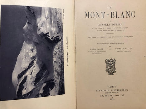 LE MONT-BLANC. . DURIER Charles.