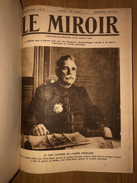 LE MIROIR. 1914-1919 journal de la guerre . Reportage. Photographie .
