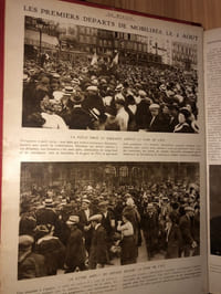 LE MIROIR. 1914-1919 journal de la guerre . Reportage. Photographie .