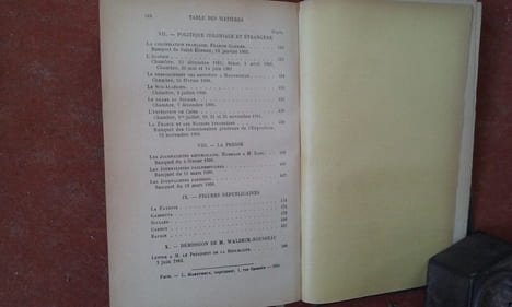 Politique française et étrangère
. WALDECK-ROUSSEAU Pierre