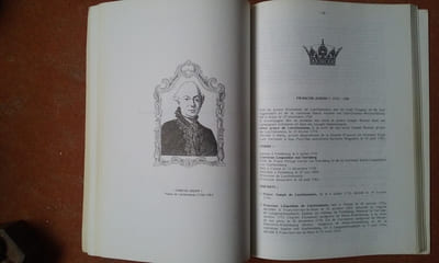 Les Manuscrits du C.E.D.R.E. - Dictionnaire historique et généalogique. La Principauté de Liechtenstein - Volumes 1 et 2