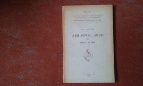 La disparition de l'autruche en Afrique du Nord