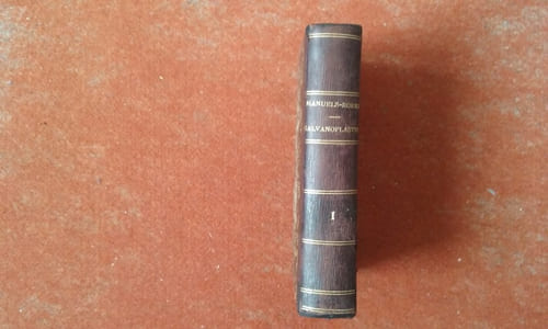 Nouveau manuel complet de Galvanoplastie ou éléments d'électro-métallurgie contenant l'art de réduire les métaux à l'aide du fluide galvanique pour dorer, argenter, platiner, cuivrer, etc, - Tome 1er