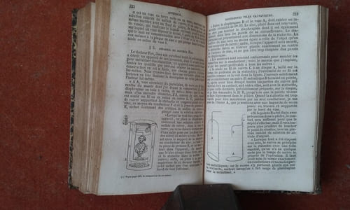 Nouveau manuel complet de Galvanoplastie ou éléments d'électro-métallurgie contenant l'art de réduire les métaux à l'aide du fluide galvanique pour dorer, argenter, platiner, cuivrer, etc, - Tome 1er