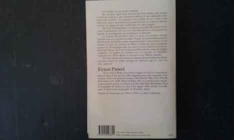 Franz Kafka ou le cauchemar de la raison
. PAWEL Ernst
