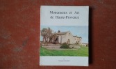 Monuments et Art de Haute-Provence
. COLLIER Raymond (et autres)
