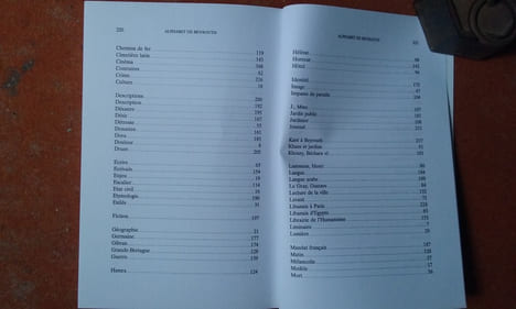 Alphabet de Beyrouth
. FANI Michel