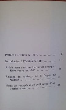 Naufrage de la frégate "La Méduse" faisant partie de l'expédition du Sénégal en 1816. Relation contenant les événements qui ont eu lieu sur le radeau, ...