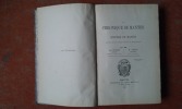 La Chronique de Mantes ou Histoire de Mantes depuis le IXe siècle jusqu'à la Révolution
. DURAND Alphonse - GRAVE Eugène
