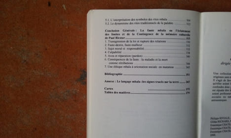 La catégorie de la faute chez les Mbala (Bantous) - Paul Ricoeur en question
. MATANGILA Léon