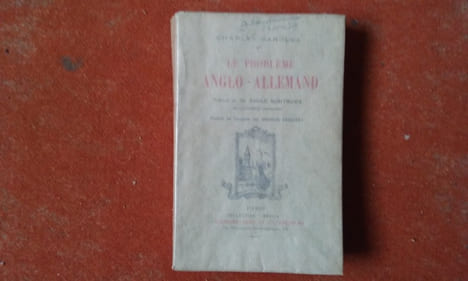 Le problème anglo-allemand
. SAROLEA Charles
