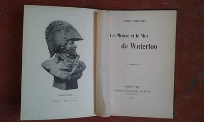 La Phrase et le Mot de Waterloo