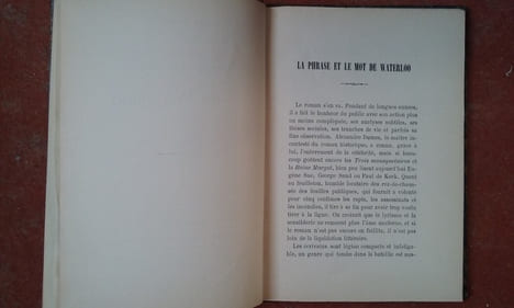 La Phrase et le Mot de Waterloo
. MARQUISET Alfred