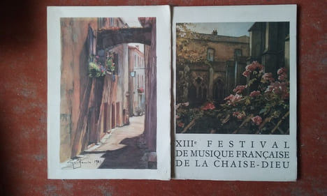 XIIIe Festival de musique française de la Chaise-Dieu / Quinzième Festival de musique française de la Chaise-Dieu
. RAMONA Guy (sous la direction ...