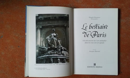 Le bestiaire de Paris - A la découverte de l'art animalier dans le rues de la Capitale