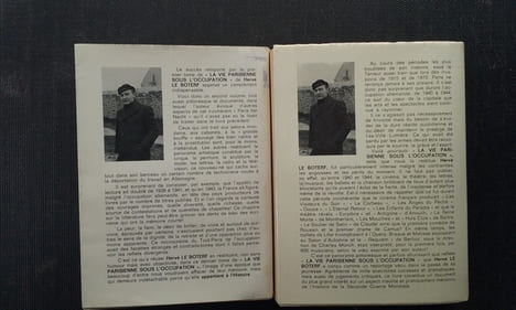 La vie parisienne sous l'Occupation. Tomes 1 et 2
. LE BOTERF Hervé
