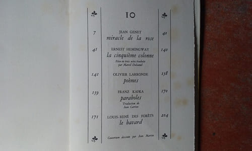 L'Arbalète - Revue de littérature - N° 10, printemps 1945