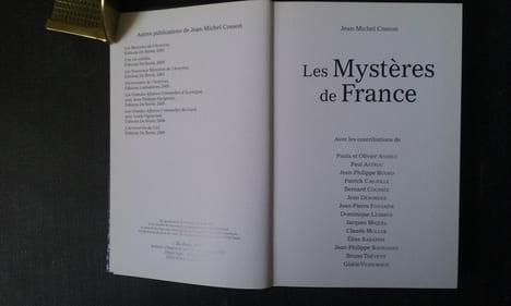 Les Mystères de France - Histoires insolites, étranges et extraordinaires
. COSSON Jean-Michel
