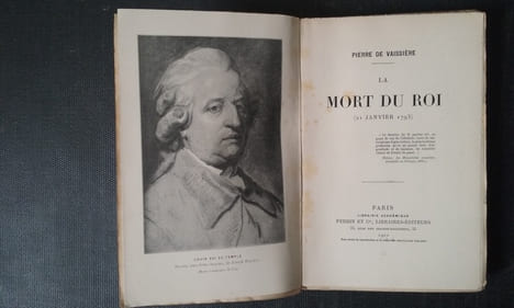La mort du Roi (21 janvier 1793)
. VAISSIERE Pierre de