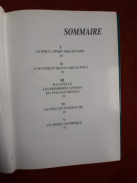 Cent ans de Polo en France
. CHARTIER Jean-Luc
