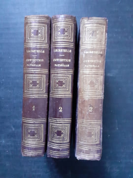 Histoire de la Convention Nationale - Tomes 1, 2, 3
. LACRETELLE Charles