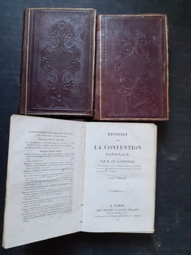Histoire de la Convention Nationale - Tomes 1, 2, 3
. LACRETELLE Charles