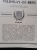 Revue de la Société des Enfants et Amis de Villeneuve-de-Berg. N° 41 - 1985
. HEDOUVILLE Jacques de (sous la direction de)
