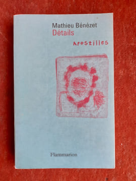 Détails, apostilles (1982-1997). Précédé d'une note duu 9 janvier 1979
. BENEZET Mathieu