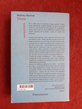 Détails, apostilles (1982-1997). Précédé d'une note duu 9 janvier 1979
. BENEZET Mathieu