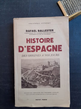 Histoire d'Espagne des origines à nos jours
. BALLESTER Raphaël