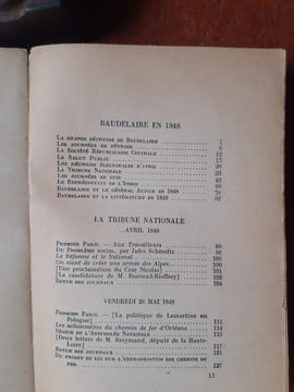 Baudelaire en 1848 - La Tribune Nationale
. MOUQUET Jules - BANDY W. T.
