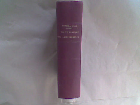 Traité pratique d'accouchements . AUVARD Alfred (Dr)