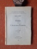 Histoire de la colonisation fran&ccedil;aise
. HARDY Georges
