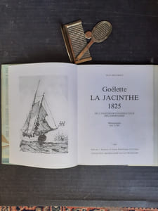 Goélette La Jacinthe 1825, de l'ingénieur-constructeur Delamorinière - Monographie. Etude historique éch. 1/48e