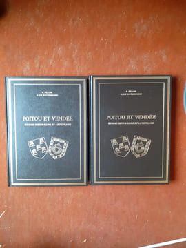 Poitou et Vendée - Etudes historiques et artistiques. Tomes 1 et 2
. FILLON Benjamin - DE ROCHEBRUNE Octave