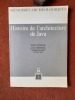 Histoire de l'architecture de Java
. DUMARCAY Jacques
