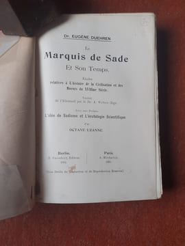 Le Marquis de Sade et son temps - Etudes relatives à l'histoire de la civilisation et des moeurs du XVIIIe siècle - Avec une préface : "L'idée de ...