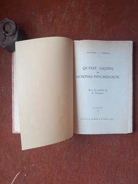 Quinze leçons de morpho-psychologie - Avec 80 portraits de A. Protopazzi
. CORMAN Louis (Dr)
