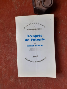 L'esprit de l'utopie - Version de 1923 revue et modifiée
. BLOCH Enst