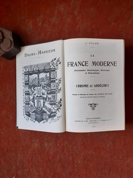 La France moderne - Dictionnaire généalogique, historique et biographique (Drôme et Ardèche)
. VILLAIN Jules